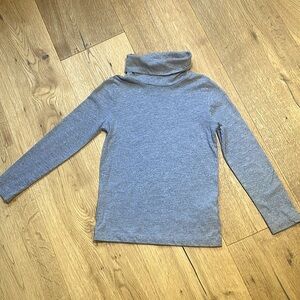 Crewcuts gray, long sleeve turtleneck top size 4/5